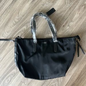 Womens Nylon Black Tote
